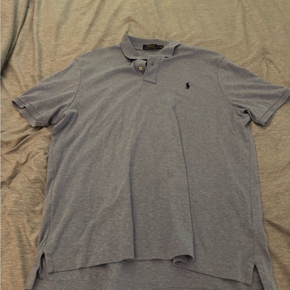 Polo by Ralph Lauren Men's Light Blue Polo Shirt - Picture 1 of 3